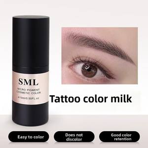 Pigmento para Tatuajes Somila, Crema <span class=keywords><strong>de</strong></span> Color para Cejas y Delineado <span class=keywords><strong>de</strong></span> Ojos, Línea Natural, Efecto Niebla, Venta al Por Mayor - Product Image 3