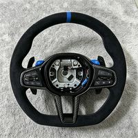 Volant de direction de haute qualité pour BMW entièrement en Alcantara LCI avec boutons M1 M2 compatible avec G01 G05 G20 G30 X3M M340i