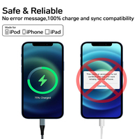 3 en 1 100W 5A Micro Fast Charger USB Type-C Câble de charge rapide avec blindage tressé pour téléphone portable/téléphone portable