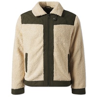 Nouveauté Veste courte d'hiver multicolore en fausse fourrure pour hommes manteau fabricants de vêtements en gros