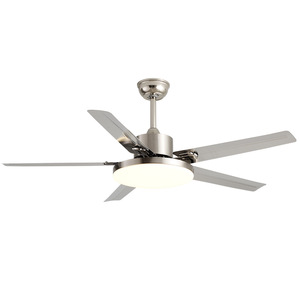 <b>Ceiling</b> Fan <b>Light</b> With <b>Led</b> <b>Light</b> 220V Flush Mount For Living Room And Study Fixed Blade Design - Product Image 3
