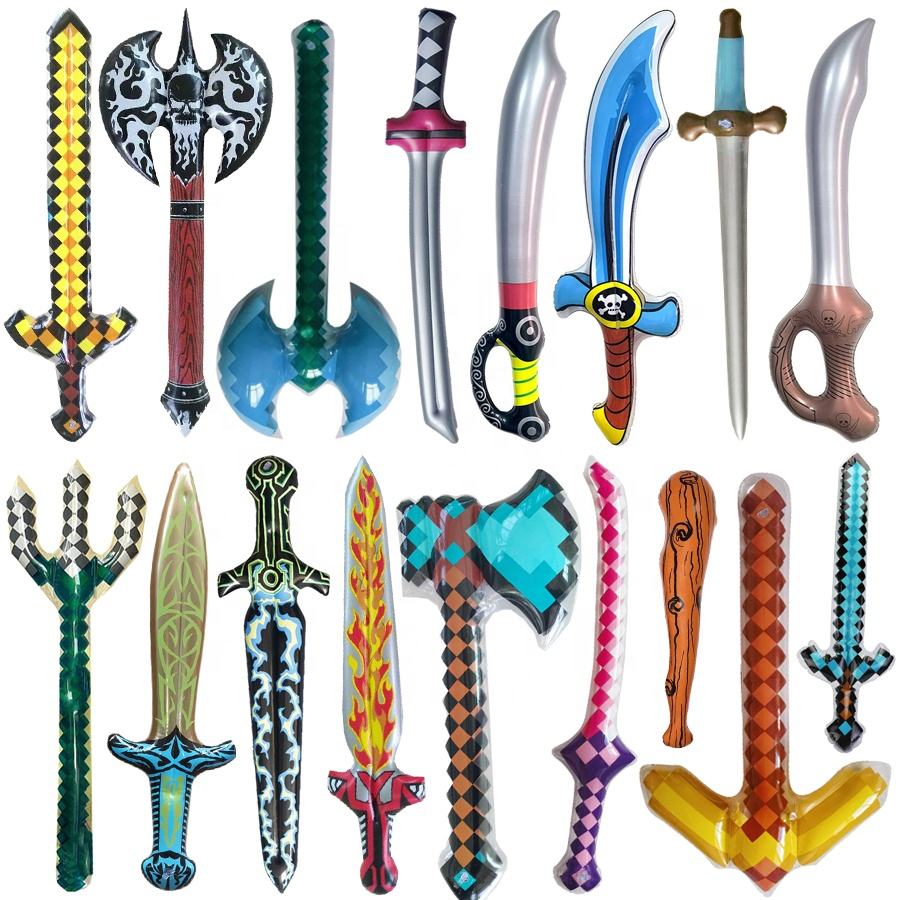 Jouet Gonflable Anniversaire Épées Pirates Gonflables - Lot De 4 - PVC -  Pour Fête, Piscine, Déguisement Jouets Piscine Fête Pirate, image size:900x900