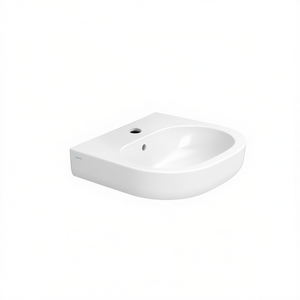 Lavabo de Pared Mirto de 60 cm con un Solo Orificio para Baño - Product Image 3