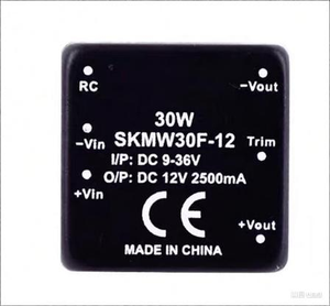 บอร์ดแปลงไฟ DC-DC 30W แบบติดตั้งบนแผงวงจร 12V 2.5A 6 ขา รุ่น SKMW30F-12 สำหรับงานอุตสาหกรรม - Product Image 1