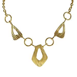 Collier Pendentif Tendance en Acier Inoxydable 316L Plaqué Or PVD – Bijou Durable et Résistant - Product Image 1