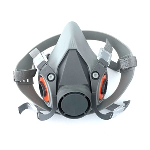 Nouveau design d'usine, <span class=keywords><strong>masque</strong></span> à <span class=keywords><strong>gaz</strong></span> demi-visage, respirateur chimique, <span class=keywords><strong>masque</strong></span> anti-poussière pour l'industrie du caoutchouc avec filtre - Product Image 4