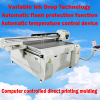 Impresora UV Plana de Grado Industrial 2513UV, Impresora de Tarjetas de Gran Formato, 4 Cabezales, Alta Velocidad, Multifunción, Acrílico, Metal, Cáscara de Huevo