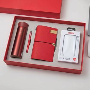 New Design Customization Factory Outlet Luxury Vacuum Cup <b>Notebook</b> Gift Items Souvenir Office <b>Set</b> With Logo - Product Image 4