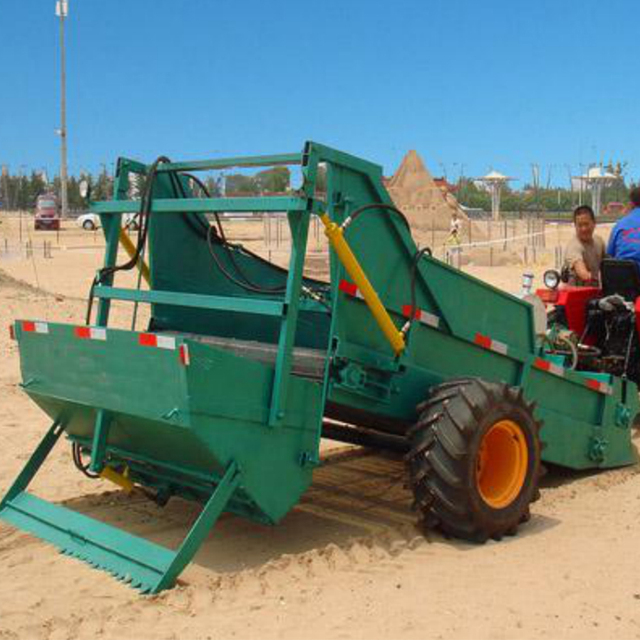 New Corrosion-Resistant Materials Tractor Mounted Beach Cleaning Machine Beach Cleaner Beach Sand Cleaner
