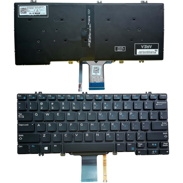 Keyboard Laptop Replacement for Dell Latitude 7280 7390 7290 US UK EU AU Laptop Parts