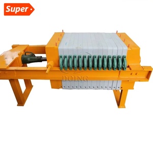 Filtropressa a piastre per olio da cucina, utilizzata in impianti di spremitura olio da cucina, impianti di raffinazione olio e impianti di deceratura per la separazione delle impurità - Product Image 1