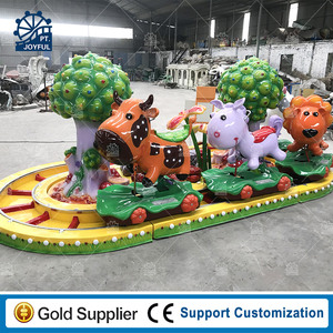 รถไฟฟ้าขนาดเล็กในร่ม ชิงช้าสวรรค์ สวนสนุก บ้านเด็กเล่น ฟาร์มแสนสนุก เครื่องเล่นสำหรับเด็กในห้างสรรพสินค้า - Product Image 4