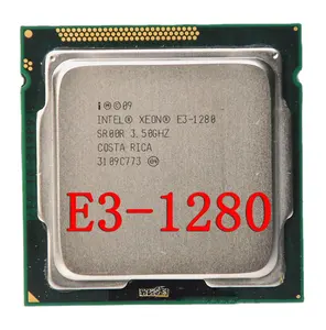 Xeon E3-1220 E3 1230 E3 1240 E3 1270 E3 1280 E3 1290 ट्रैक्टर-कोर सीपीयू प्रोसेसर LGA1155 E3 1220