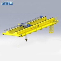 Pont roulant mobile KSSL 60 tonnes 40 tonnes 20 tonnes, style européen, double poutre, commande par cabine