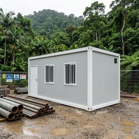 Maison préfabriquée en conteneur, modulaire, démontable, étanche, pour chantier, dortoir pour ouvriers
