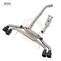 Scarico Catback SDO T304 ad Alte Prestazioni per Nissan GTR/GT-R R35 3.8T 2008-2023 con Tubo a Y e Valvola Elettronica Silenziatore