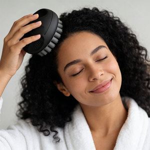 <span class=keywords><strong>Brosse</strong></span> à boucles en silicone, <span class=keywords><strong>brosse</strong></span> magique pour <span class=keywords><strong>cheveux</strong></span> bouclés, pour hommes et femmes - Product Image 2