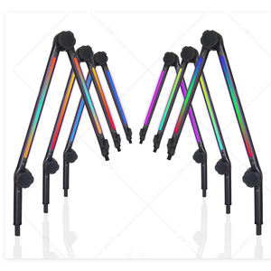 Microfoon Beugel Rgb Microfoon Arm Stand Met Rgb Licht Draaibare Ophanging Boom Schaar Stand Voor Podcast Streaming <span class=keywords><strong>Youtube</strong></span> - Product Image 4