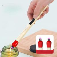 Nouveautés Belle Double Arc Électronique Match Bâton Briquet Big Allumettes Forme Conception pour L'utilisation de la Cigarette En Gros