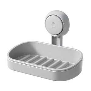 Soporte para Jabón con Ventosa para Ducha, Montaje en Pared, Autodrenante, Sin Perforaciones, Extraíble, para Jabón en Barra y Esponja, para Baño - Product Image 2