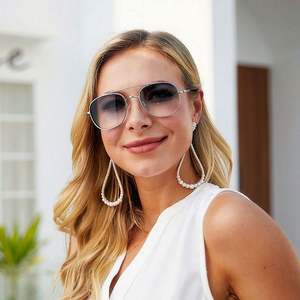 Gafas de Sol Redondas de Metal con Lentes Degradadas Estilo Steampunk Retro de Moda 2021 para Hombre y Mujer - Product Image 2