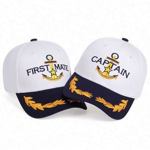 Gorra de Béisbol Personalizada al por Mayor, Gorra de Capitán con Logotipo Bordado en Algodón de 6 Paneles - Product Image 2