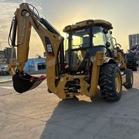Bekas CAT 420F Backhoe Loader Mini Excavator Loader Caterpillar Asli dengan Performa Baik