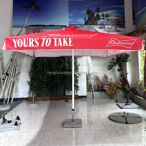 Sombrillas impresas con logotipo personalizado para publicidad exterior, <span class=keywords><strong>sombrilla</strong></span> hidráulica para Patio, jardín, restaurante, cafetería, Hotel, Patio <span class=keywords><strong>de</strong></span> 3 <span class=keywords><strong>metros</strong></span> - Product Image 6