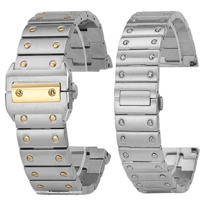<span class=keywords><strong>Montre</strong></span> pour homme en acier inoxydable OEM, <span class=keywords><strong>bracelet</strong></span> réglable respirant et doux <span class=keywords><strong>de</strong></span> 23 mm - Product Image 2