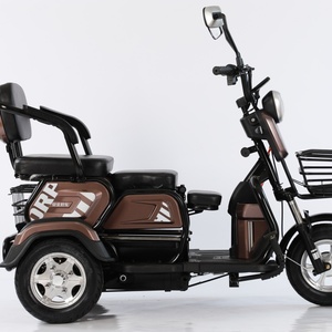 รถสามล้อไฟฟ้ารุ่นใหม่ปี 2023 จากจีน สำหรับผู้โดยสาร แบบเปิดประทุน กำลังไฟ 800w 1000w แรงดัน 60v 48v ระยะทาง 30 กม. รับน้ำหนัก 100 กก. - Product Image 1