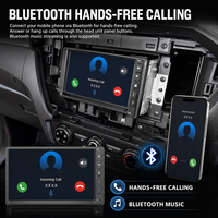 Autoradio MP5 7 pouces pour Isuzu D-MAX avec écran tactile, amplificateur, USB, FM et garantie d'un an