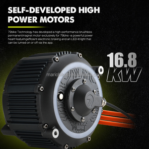 79 vélo GT 16.8KW Suspension complète Dirt E Bike Longe Range 120KM - Product Image 4