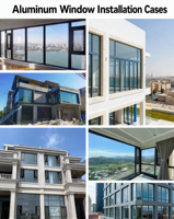 Ventanas Abatibles y Oscilobatientes de Aluminio Premium, Alto Aislamiento Térmico y Ventilación, Diseño Moderno, Ventanas Panorámicas para el Hogar