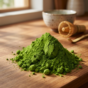 Matcha en Polvo 7A Cultivado a Gran Altitud, Baja Astringencia, Cobertura Premium, Precio al por Mayor, Etiqueta Privada, Logotipo Personalizado - Product Image 1