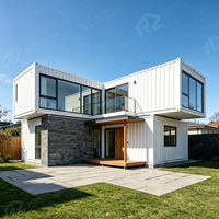 Maison conteneur à surface lisse et bien ventilée, haute transmission de lumière, pour appartement ou villa