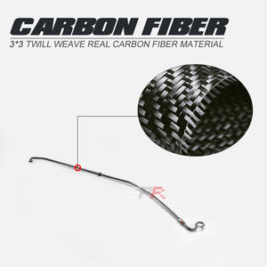 Nouvelle arrivée : Barre de support de capot pour MAZDA FC RX-7 FC3S en carbone sec - Product Image 5