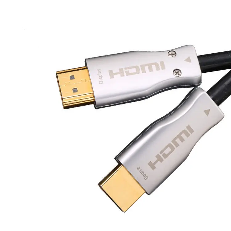 अल्ट्रा HDMI उच्च गति 50M HD वीडियो सोना मढ़वाया 3D 4K HDMI केबल