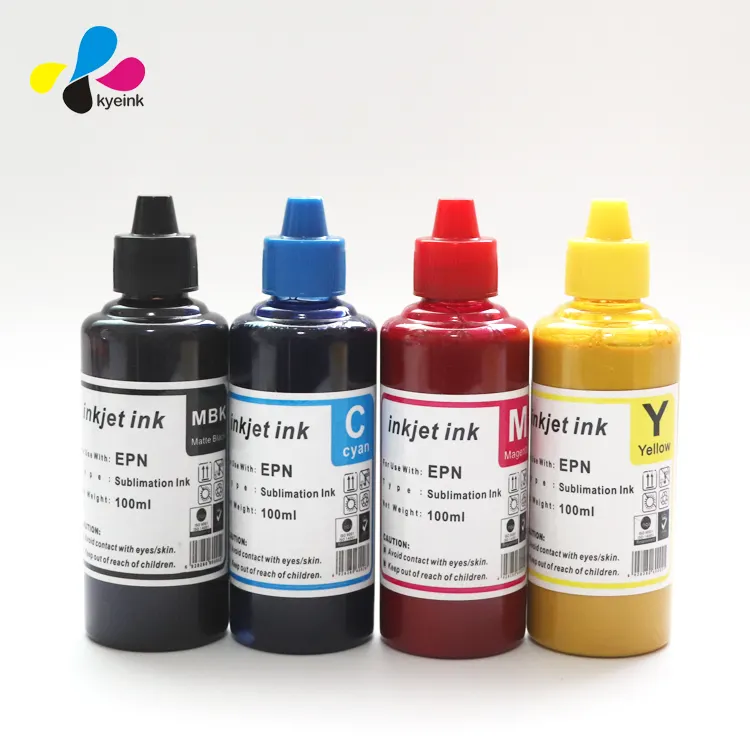 100ml Dye Ink Sublimation For Epson l805 L1800 l1300 Ink Sublimation Ink Korea Quality Tinta De Sublimation For Inkjet Printers