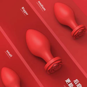 Ensemble de trois plugs anaux en silicone, jouet SM pour adultes, doux et sûr, pour des jeux intimes et un confort optimal. - Product Image 2