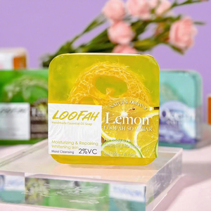 100 גרם אמבט ניקוי עמוק לחסל קרדית העור הלבנה סבון עבודת יד סבון לימון - Product Image 2