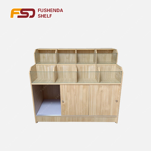 Étagères de supermarché, conteneur en vrac, étagère en bois, vitrine pour céréales, étagère à épices et à en-cas à vendre pour le stockage des céréales - Product Image 2