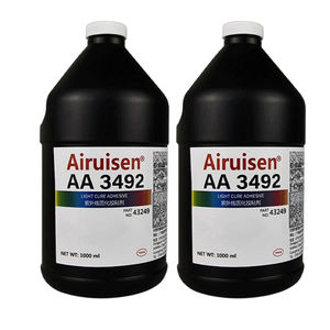 Non blanchissant les instruments transparents résistants aux vibrations résistants aux chocs thermiques de précision collant l'adhésif Shadowless UV - Product Image 1