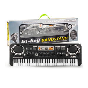 Jouet en vrac en gros de clavier de <span class=keywords><strong>piano</strong></span> d'orgue numérique électronique de musique des enfants 61 clés pour des débutants - Product Image 2