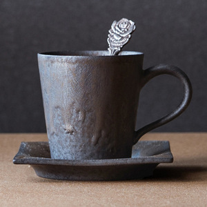 <span class=keywords><strong>Msh</strong></span> Nhật Bản Cổ Điển Phong Cách Gốm Cốc Cà Phê Với Chiếc Đĩa Sang Trọng Châu Âu Retro Sứ Ăn Sáng Cup Đặt Tinh Tế Nhà Sử Dụng - Product Image 3