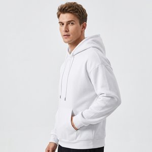 New Latest Design Heavyweight <b>Men</b> <b>Thermal</b> Hoodies High Quality Rhinestone Custom 100% Cotton Winter Casual Waterproof - Product Image 6