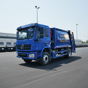 2026 Nieuwe 15 Kubieke Meter Shacman M3000 Handmatige Diesel Hydraulische Compactor Afvalwagen voor Stedelijk Afvaltransport Fabriek - Product Image 2