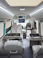 GZYLC 2025 – Dernier kit de modification complète de l'intérieur pour Toyota Coaster Van – Accessoires de luxe pour véhicule commercial
