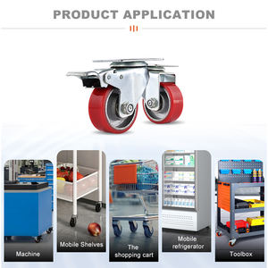 Giro/fixo Universal 2,<span class=keywords><strong>5</strong></span> polegadas 3 polegadas 4 polegadas <span class=keywords><strong>5</strong></span> polegadas Rodízio <span class=keywords><strong>Industrial</strong></span> - Product Image 6