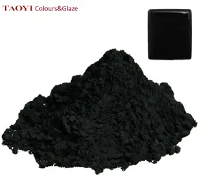 inorganic tempered glass black color paint pigments powder