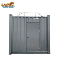 Magasin Modulaire Mobile de 6, 8 et 10 pieds – Mini-Boutique Conteneurisée Pop-Up pour Café et Bar